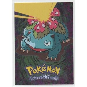 Bulbasaur/Ivysaur/Venusaur 1999 Topps Pokemon Movie Animation